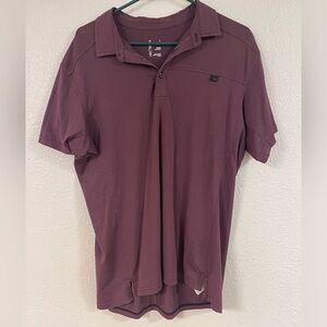 Arc’teryx maroon men’s button up